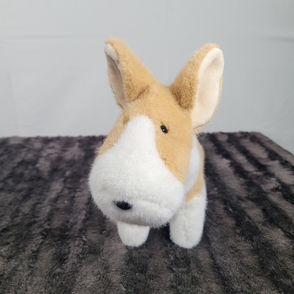 Douglas Carl Corgi Muzzle Plush Stuffed Animal Tan White Dog 7307
